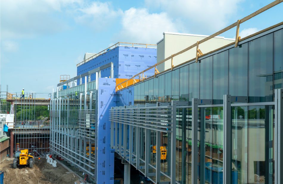 Building under construction in Louisiana