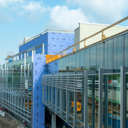 Building under construction in Louisiana